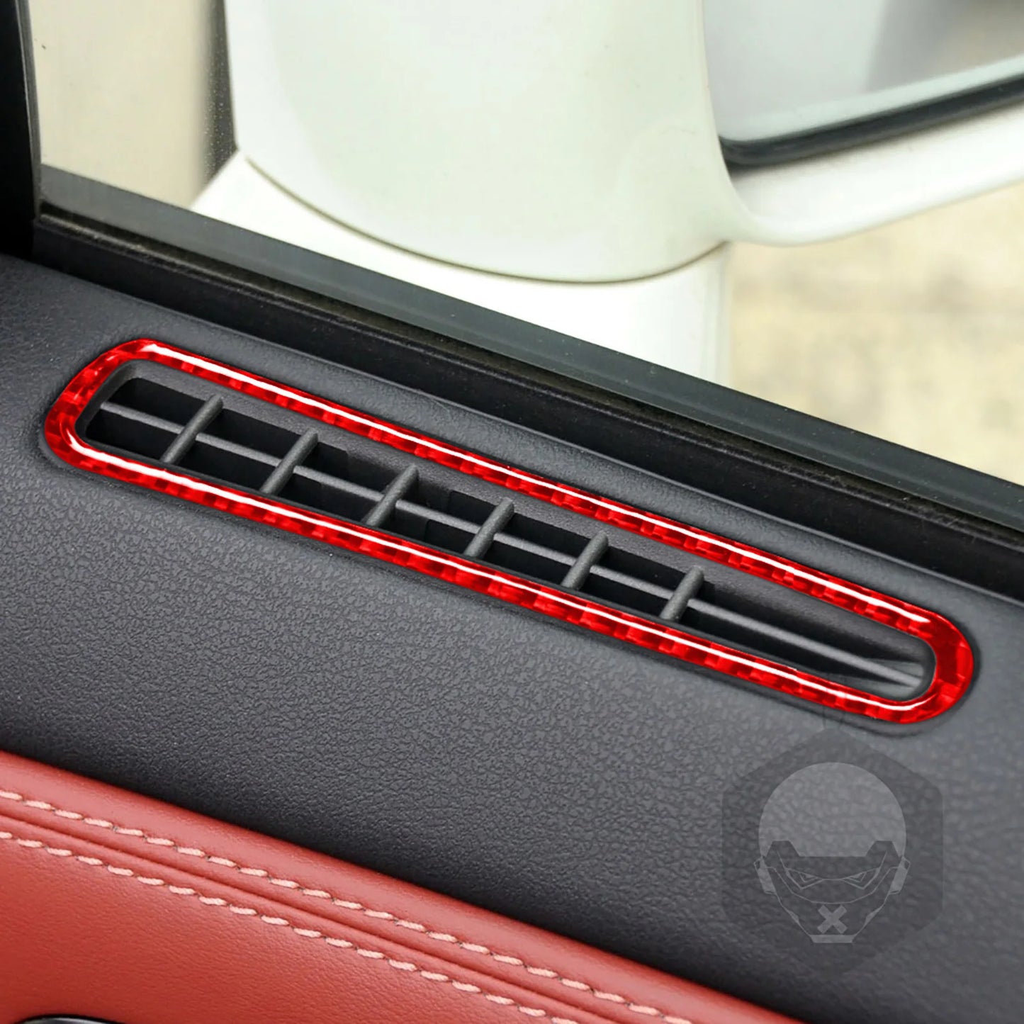 Window Outlet Demisting Decoration Cover Trim Sticker for Nissan GTR