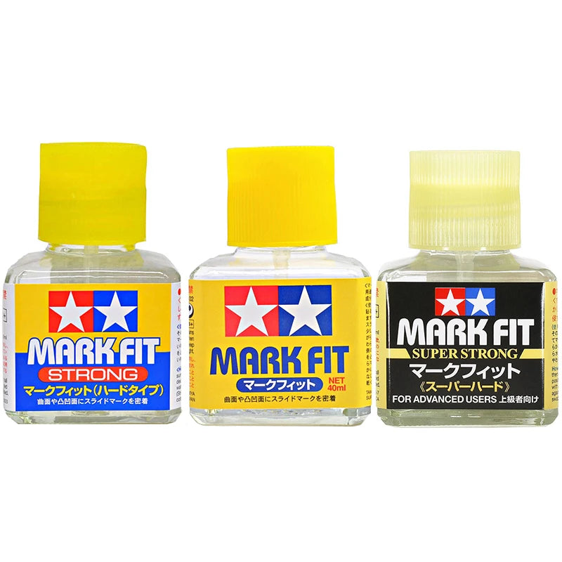 TAMIYA 87102/87135/87205 Mark Fit Super Strong Decal Cement Glue 40ML