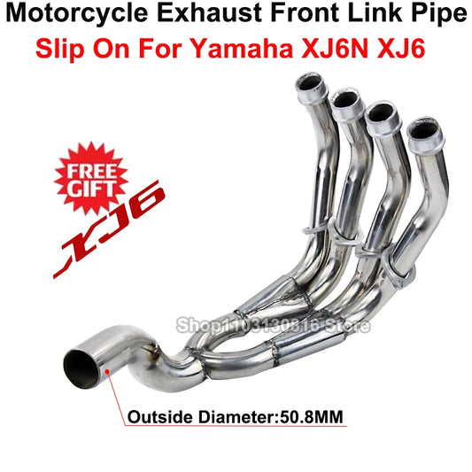 Slip On For Yamaha XJ6 XJ6N System Motorcycle Exhaust Modified