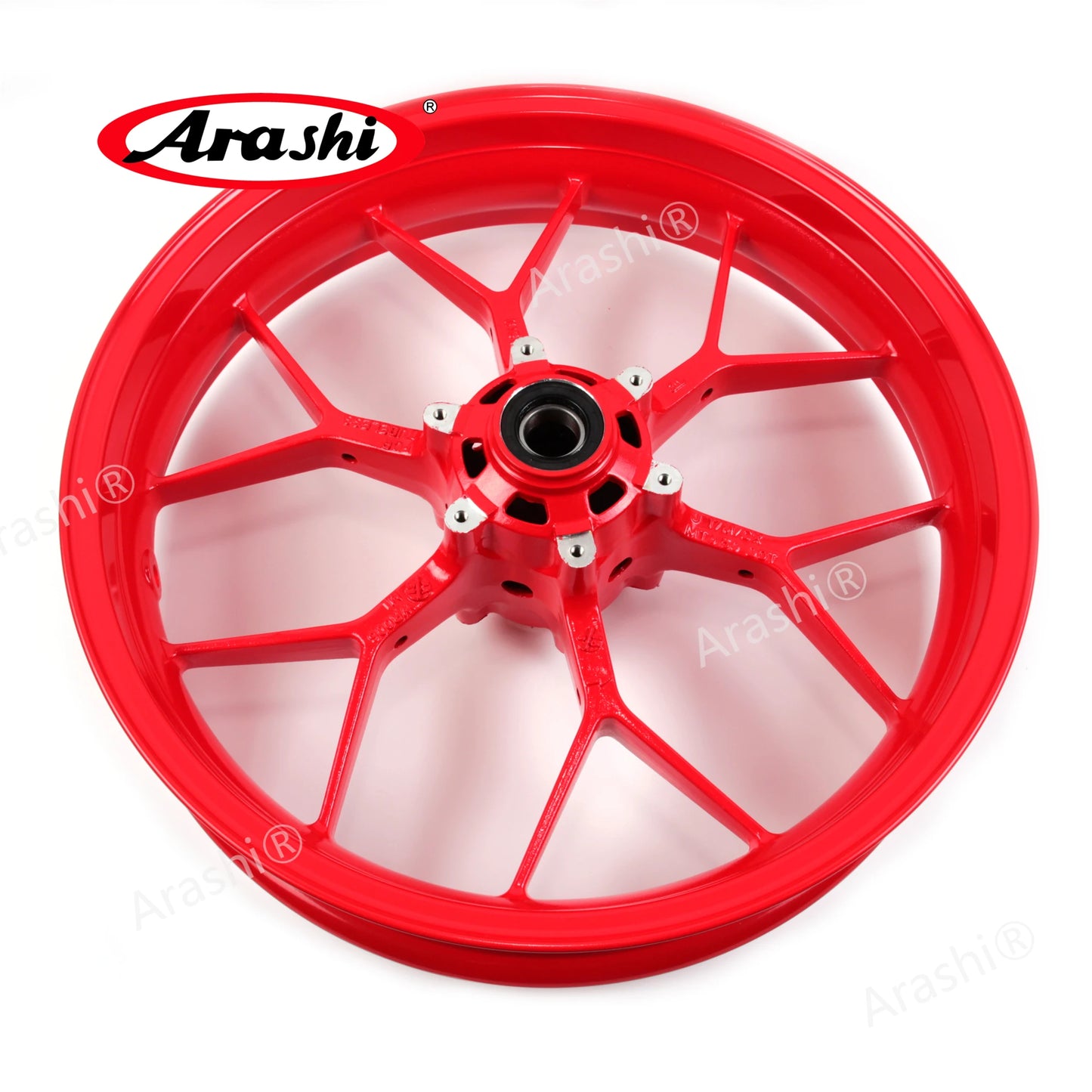 Arashi Red Front Wheel Rim Tire Hub For HONDA CBR1000RR 2008 - 2016