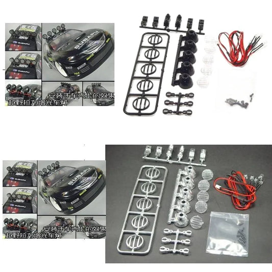 Real Gimmick 5 lights Led light/light fixture for 1/10 R/C racing