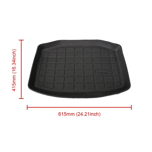 TPE Pad Front Rear Mat For Tesla Model Y 2019-2023 Model 3 2021-2023