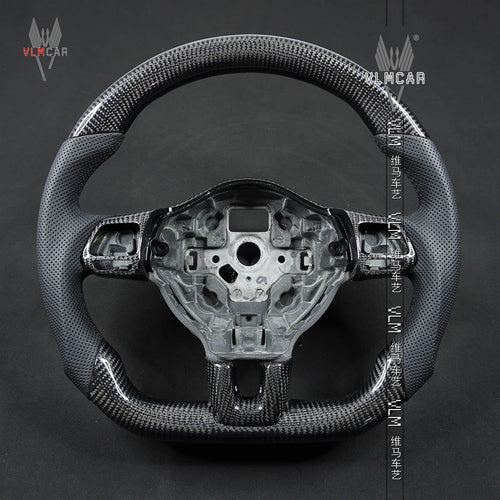 VLMCAR-Private Custom Carbon Fiber Steering Wheel for Volkswagen Golf