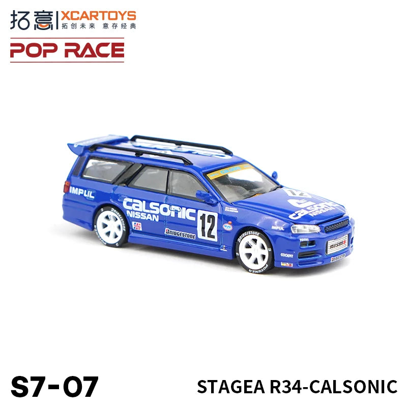 XCARTOYS POPRACE 1:64 Cast alloy ratio Car model Boys Toy Collection