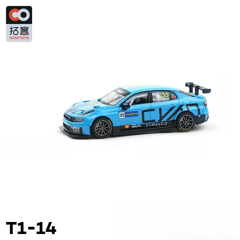 XCARTOYS Alloy model 1:64 Lynk K 03TCR 2022 Ma Qinghua version of the