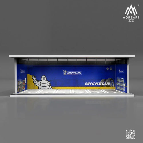 TimeMicro&MoreArt 1:64 Parking lot model scene 1:64 simulation alloy