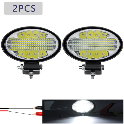 5.5" Spot Flood LED Light Bar Off Road LED Work Light 12V 24V