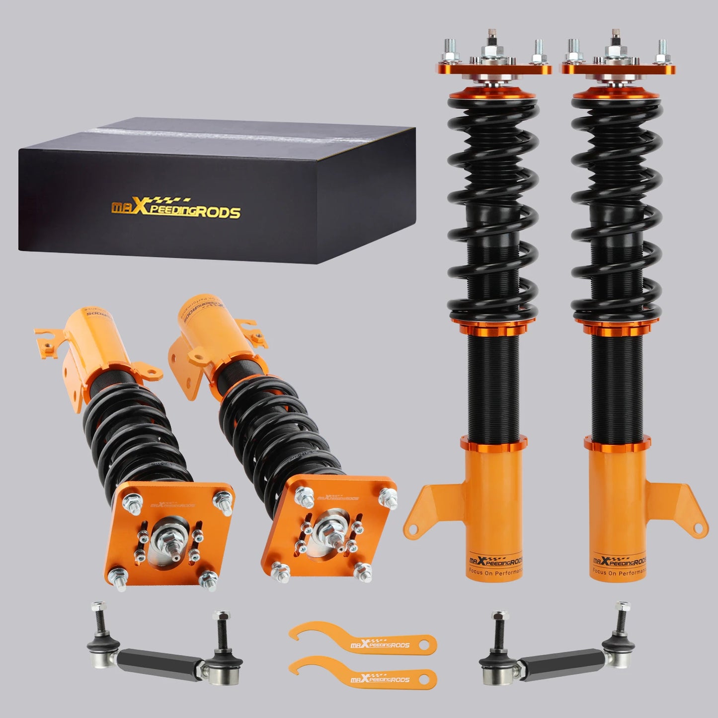 24 Ways Adjustable Damper Coilover Lowering Kit For Mazda 323 Protegé