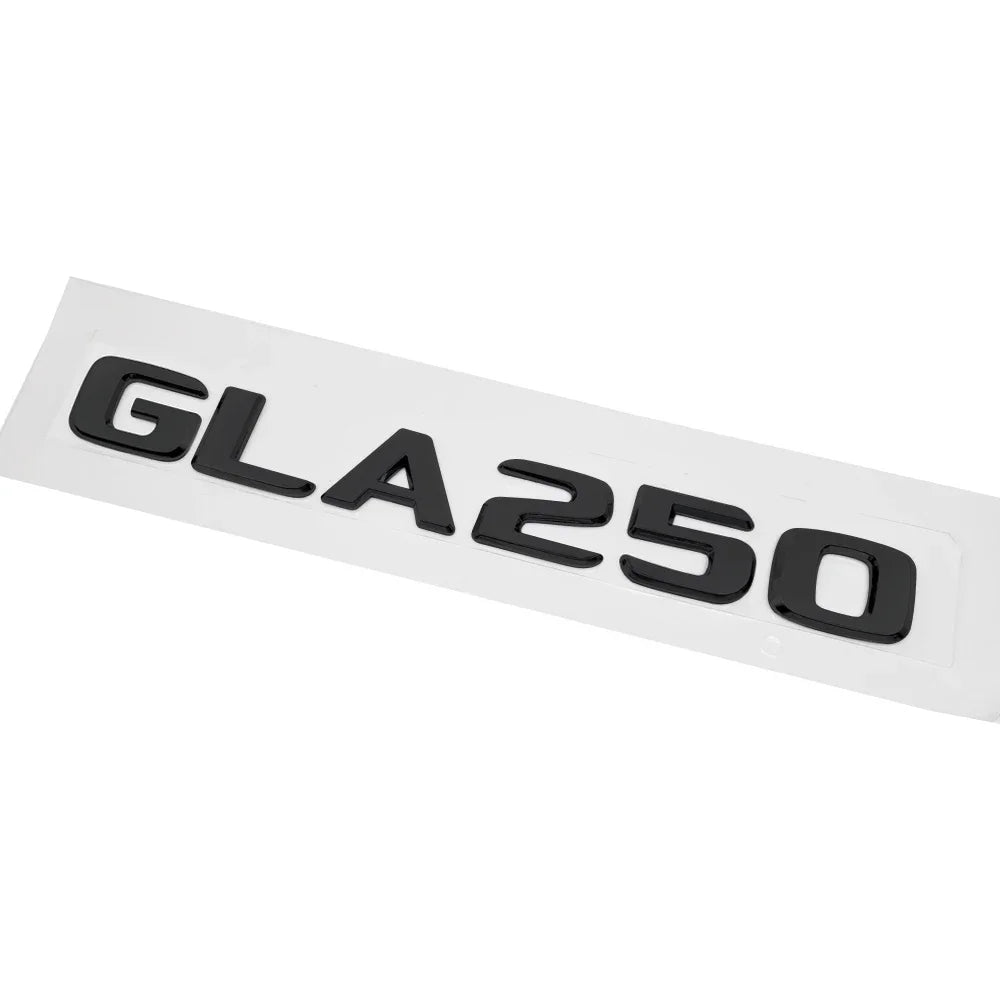 ABS Plastic GLA250 GLA260 Trunk Rear Logo Badge Emblem Sticker For