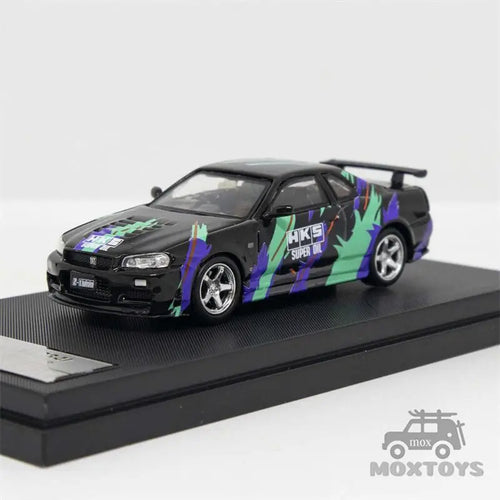 Stance Hunters SH 1:64 Nissan Skyline R34 GTR Z Tune Nismo Diecast