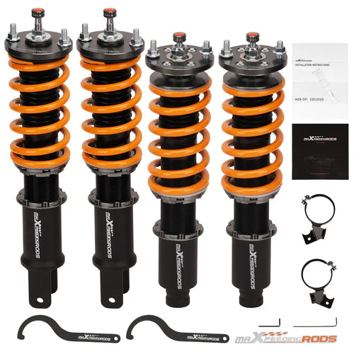 24 Way Coilover Shock Kit for Honda CR-X 1988-1991 ED EE EF Rear fork