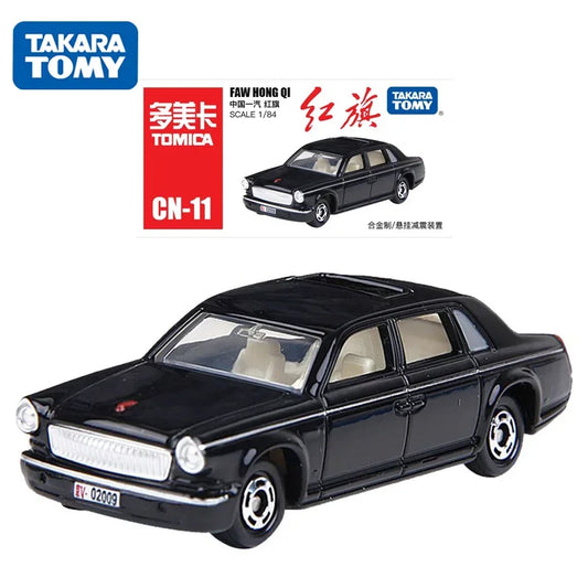 TAKARA TOMY Tomica 1/84 CN-11 FAW HONG QI Mini Diecast Alloy Model Car