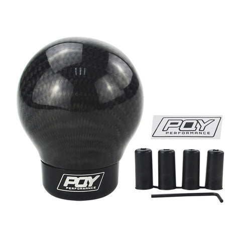 LIZHI RACING - Real Carbon Fiber Aluminum Gear knob Manual