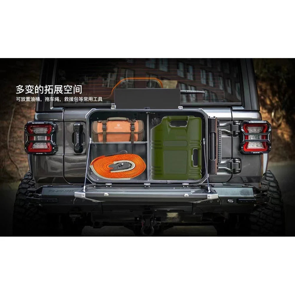 Tailgate Toolbox Backpack For Jeep Wrangler JK/JL/Great Wall Tank