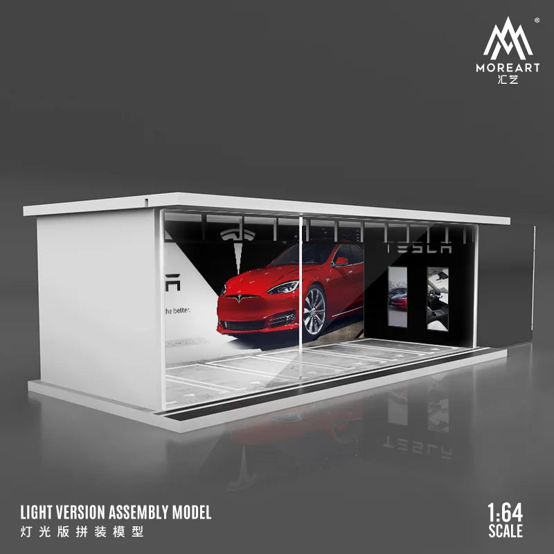 TimeMicro&MoreArt 1:64 Tesla - light version assembly scene