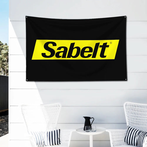 Sabelts Racing Flag Polyester Digital Printing Banner 4 Sizes for