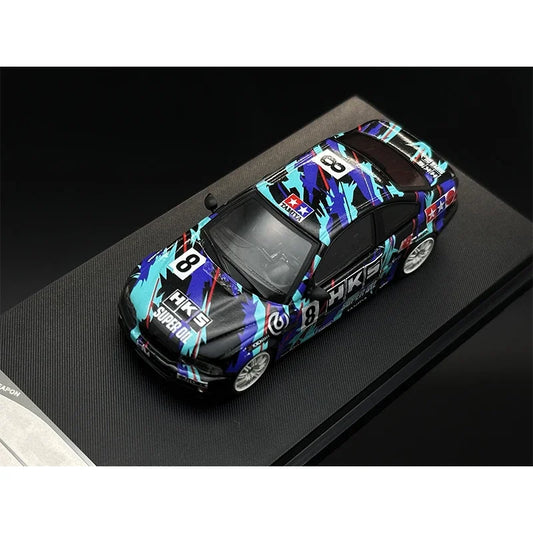 1:64 E46 M3 HKS Diecast Diorama Car Model Collection Street Warrior