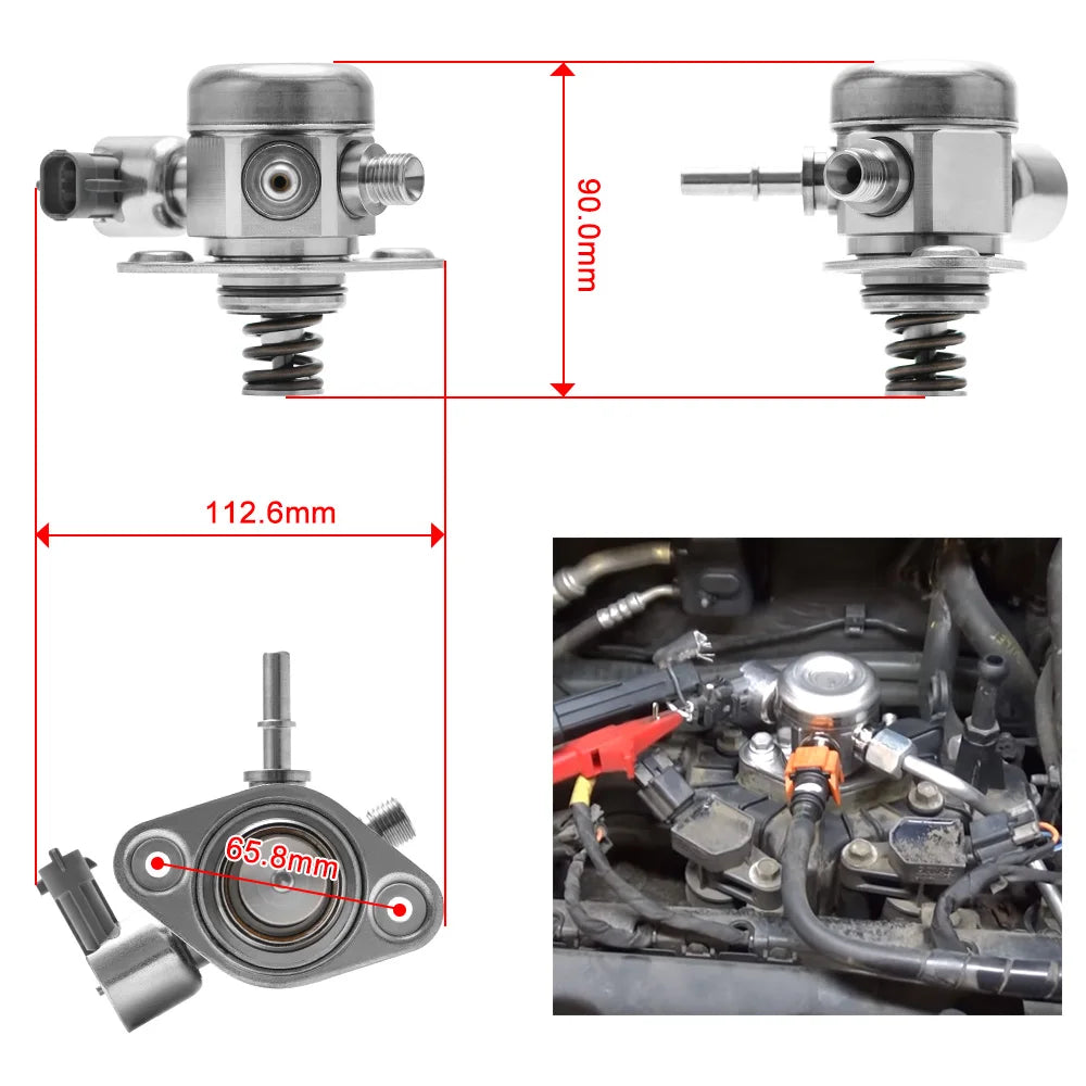 LIZHI- High Pressure Fuel Pump For 09-14 Hyundai Sonata & 09-15 Kia