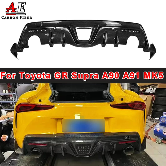 Rear Bumper Diffuser Lip Spoiler Splitter For Toyota Supra A90 A91 MK5