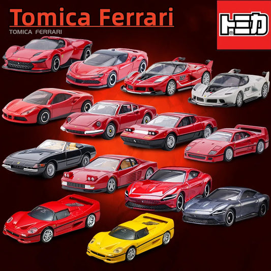 Takara Tomy Tomica Ferrari 1/62 Mini Diecast Alloy Model Car Toys