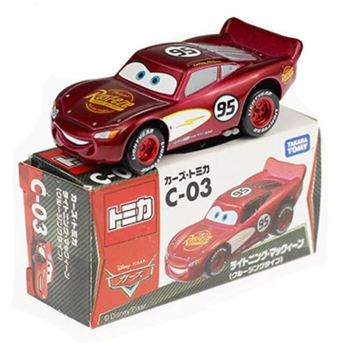 TAKARA TOMY TOMICA Cars Lightning Mcqueen Mater Dinoco 43 95 Alloy