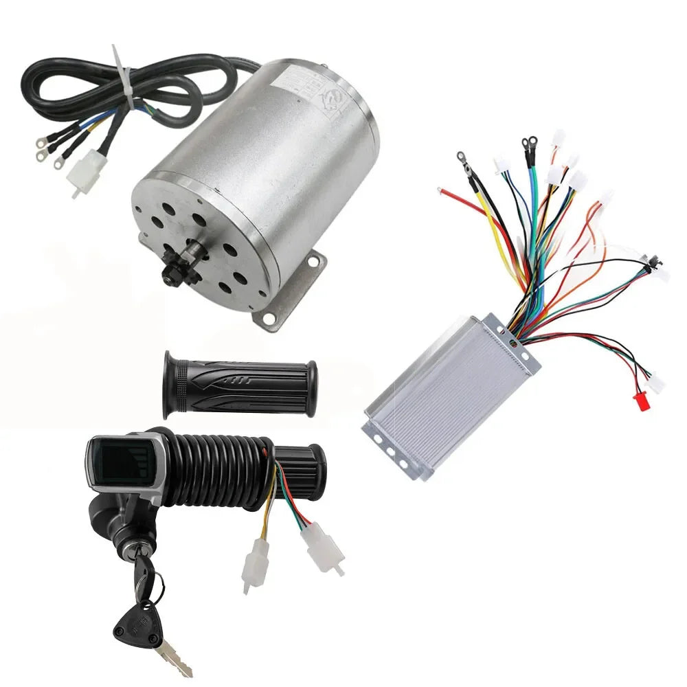 TDPRO 48V 1800W DC Electric Brushless Motor/Controller/Grips/Chain for