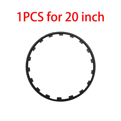 1PCS Rubber Car Wheel Hub Rim Edge Protector Ring Strip Tire