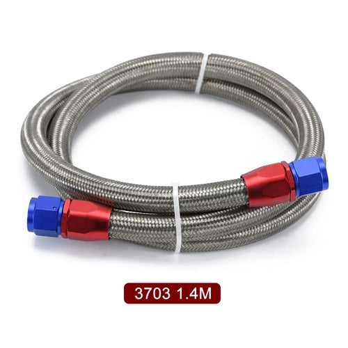 WLR - AN10 1M/1.2M/1.4M Stainless Steel Brained Oil Hose Line Hose