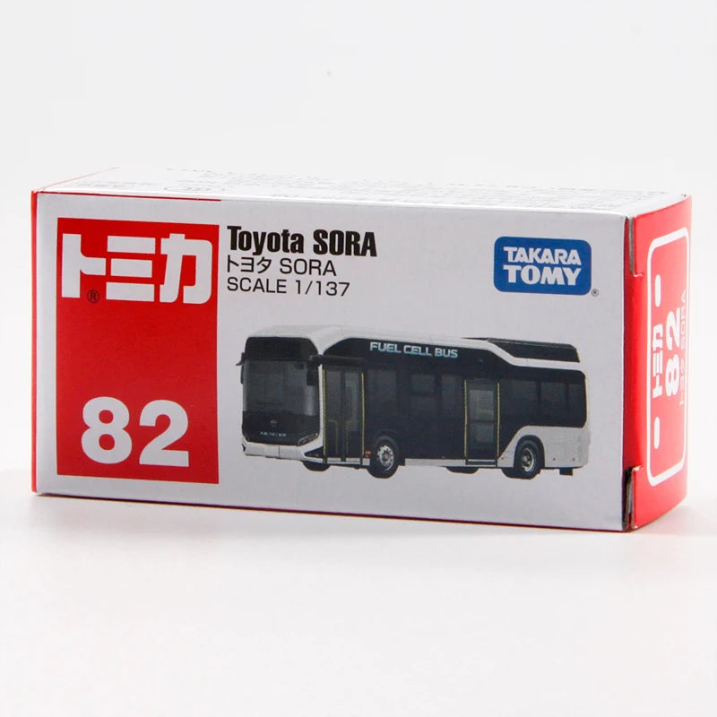 TAKARA TOMY Tomica NO.82 Toyota SORA Bus Scale 1/137 Mini Die-cast