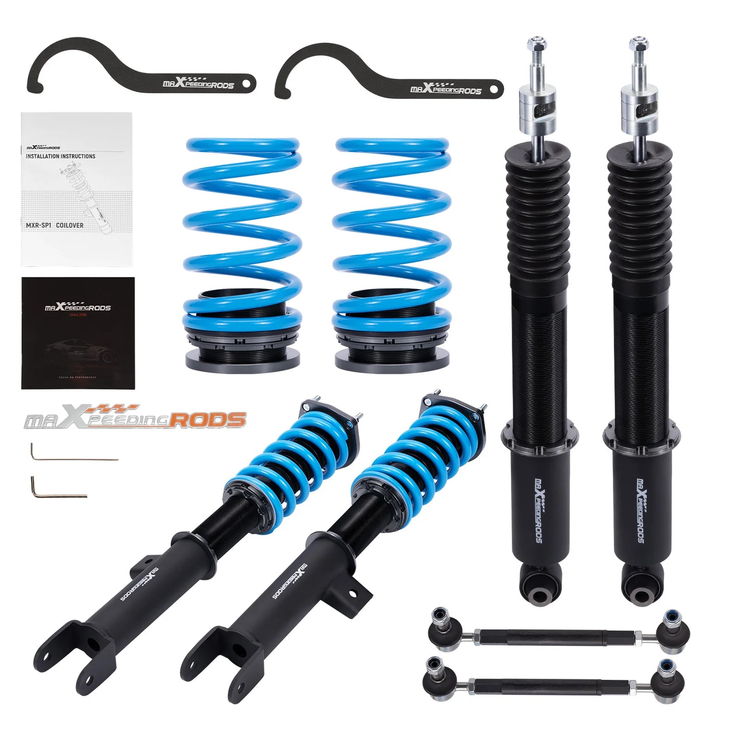 24 Ways Adjustable Damper Coilover Lowering Kit For Tesla model Y