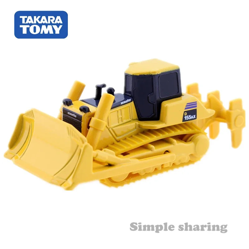 Takara Tomy Tomica No. 56 Komatsu Bulldozer D155AX-6 Scale 1/109