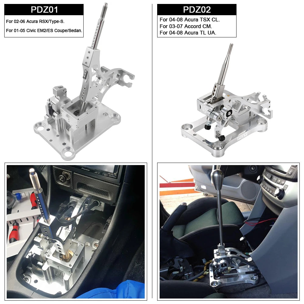 LIZHI Billet Shifter Box Assembly For 03-07 Accord CL7 CL9 & 04-08 TSX