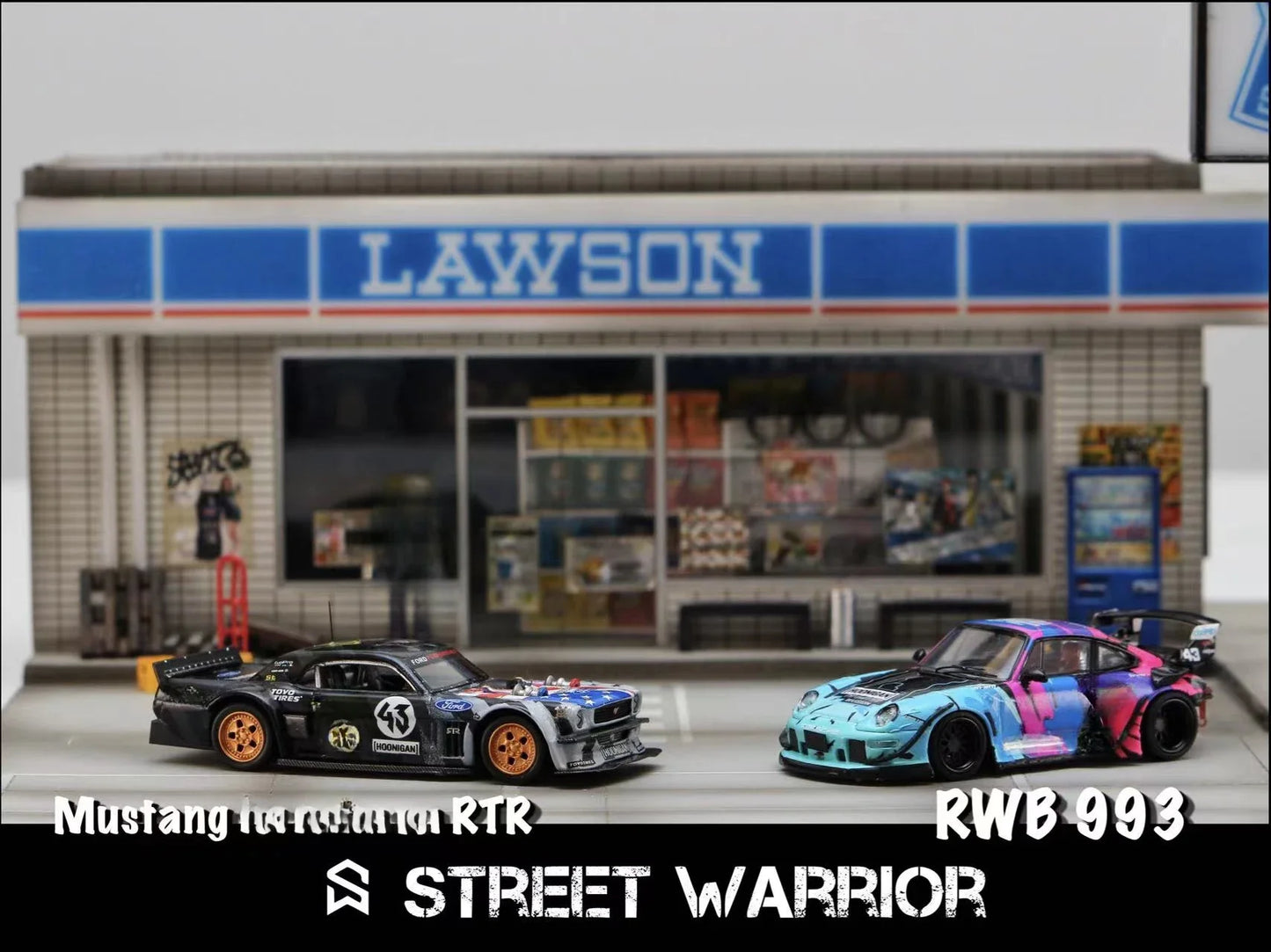 Street Weapon SW 1:64 Mustang Block43 /RWB 993 RTR 1965 Limited