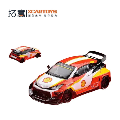 XCARTOYS 1:64 POPRACE SHELL Toyota Yaris Honda FL5 Volkswagen Golf