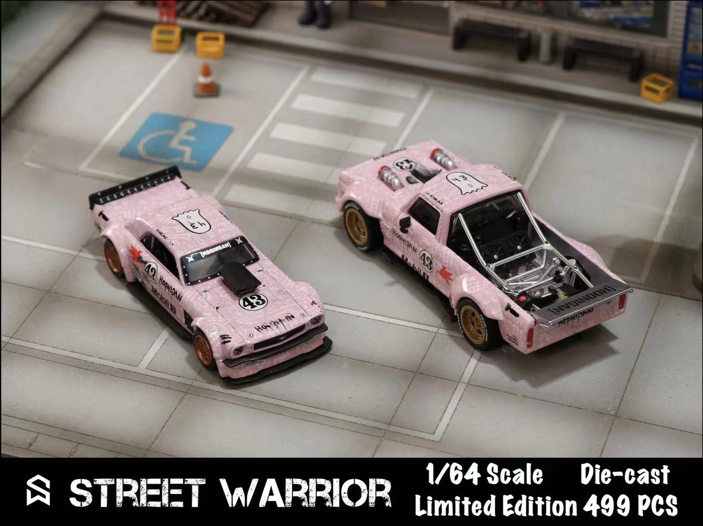 **Pre-order **SW 1:64 1965 Mustang Hoonicorn RTR /Truck Los Angeles