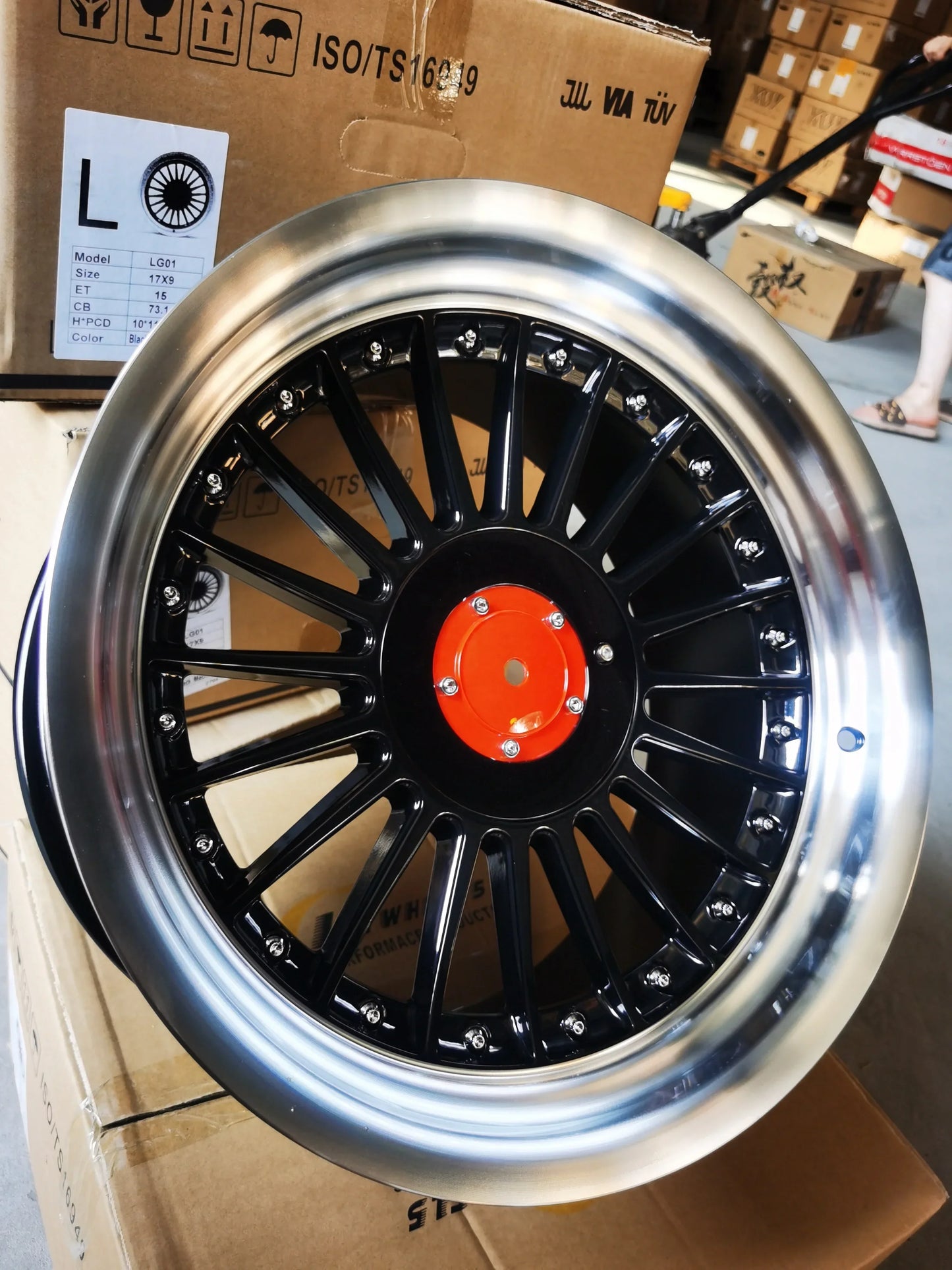 18 And 19 Inches 5 Hole Factory Direct Sale Aluminum Car Alloy Wheels