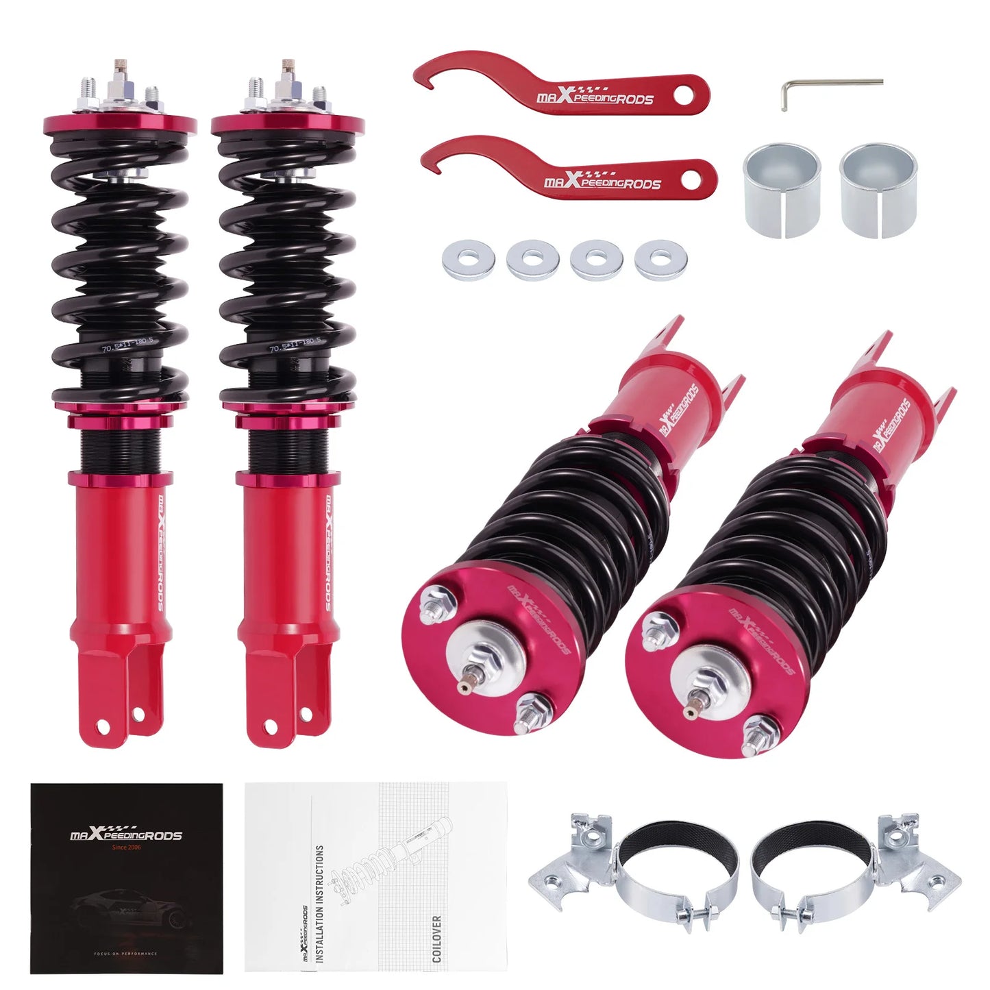 24 Ways Adjustable Damper Coilover Lowering Kit For Honda Civic EJ1