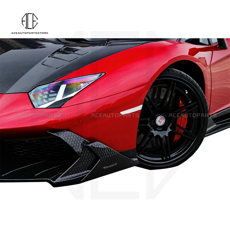 Runde Dry Carbon Fiber For Lamborghini Aventador Lp700 LP720 LP750