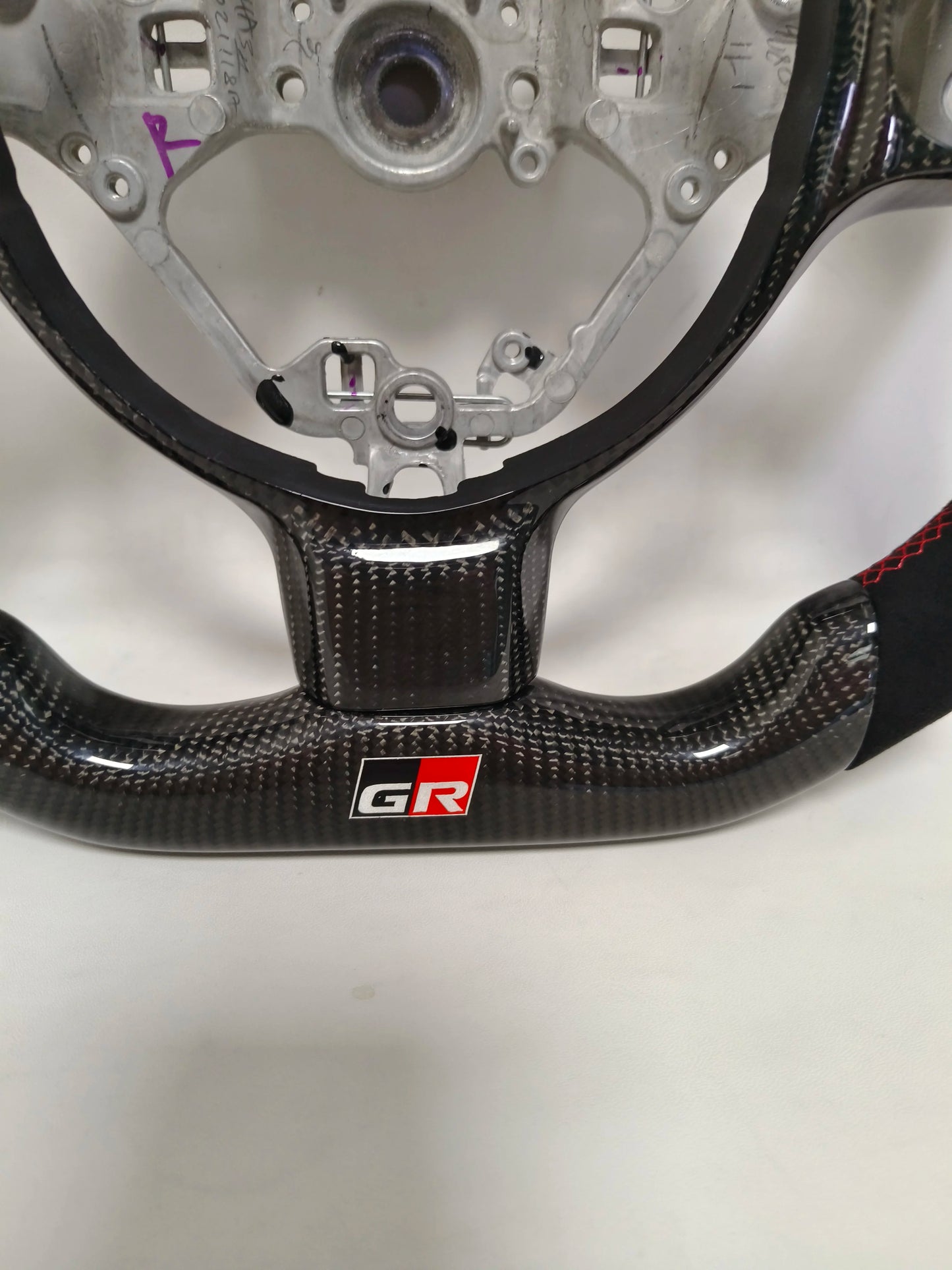 YTcarbon for GT86 GR sport custom premium real carbon fiber steering