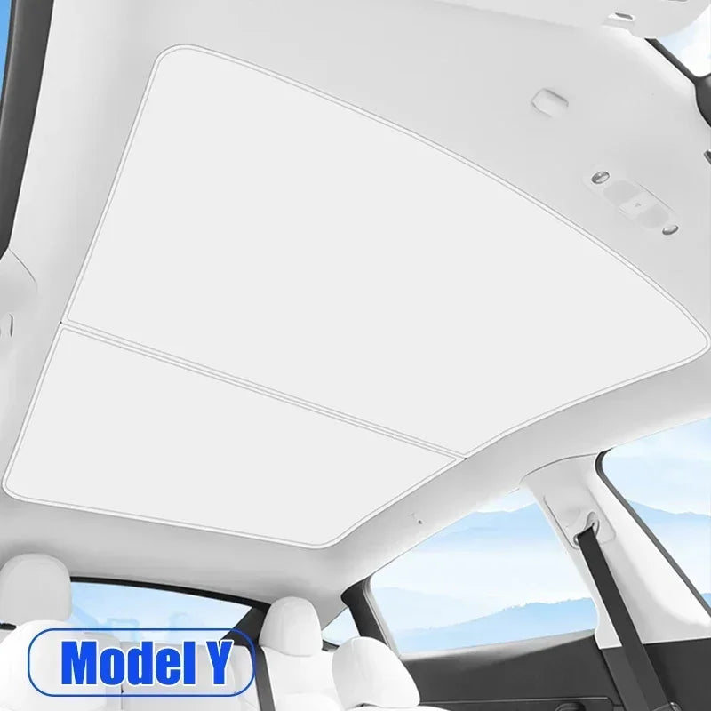 Sun Shades For Tesla Model 3+ Highland 2024 Y 2021-2023 Ice Cloth