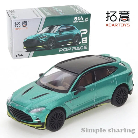 XCARTOYS POPRACE 1/64 Alloy Car Model Toy Aston Martin DBX Racing