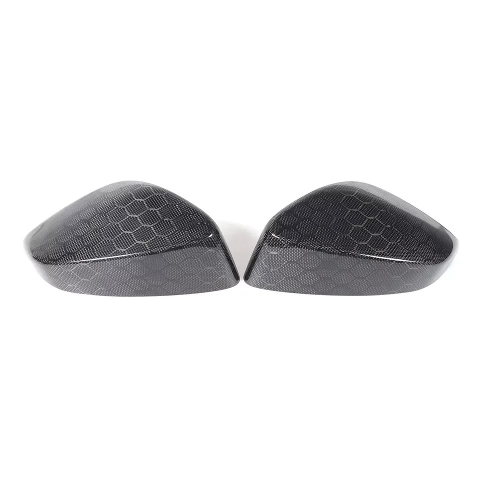 Real Carbon Fiber Side Mirror Cover Caps For Subaru BRZ Toyota GR 86