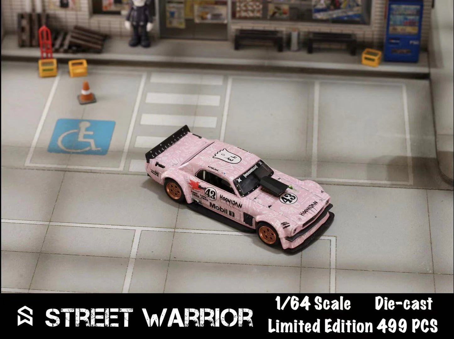 **Pre-order **SW 1:64 1965 Mustang Hoonicorn RTR /Truck Los Angeles