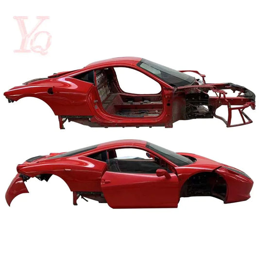 Used shell for Ferrari F458 Vehicle skeleton