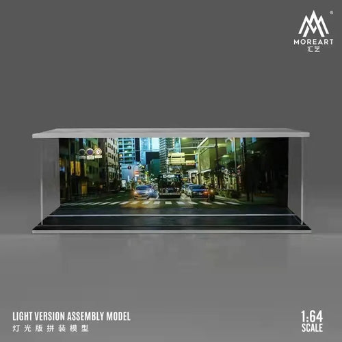 TimeMicro&MoreArt 1:64 Parking lot model scene 1:64 simulation alloy