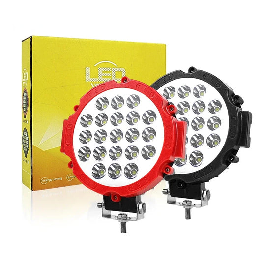 7-inch 63W Off-road Work Light LED Modified Spotlight Engineering