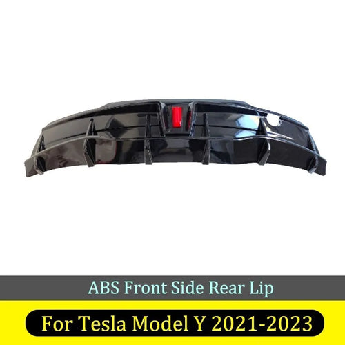 Tesla Bumper Lip Front Rear Bumper Lip For Tesla Model Y 2021-2023