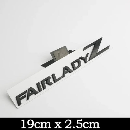 3D Letters Fairlady Z Logo Rear Boot Trunk Emblem Badge for Nissan