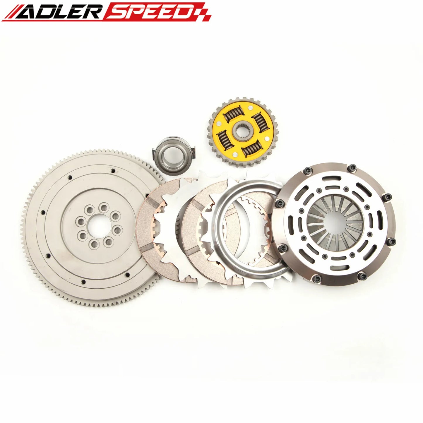 ADLERSPEED Racing & Street Clutch Twin Disc Kit FOR 1989 - 1998 Nissan