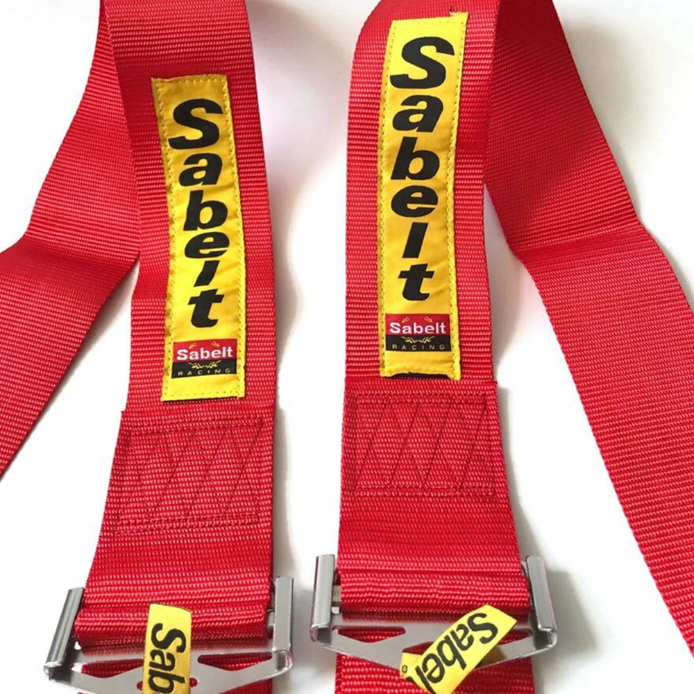 Sabelt JDM 3 Inch Universal 4 Point Mounting Racing Sabelt Seat Belt